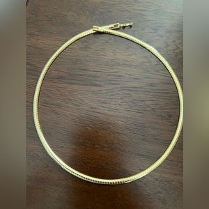 Gold tone 18” chain